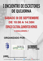 V Contreras en I Encuentro escritores Quijorna